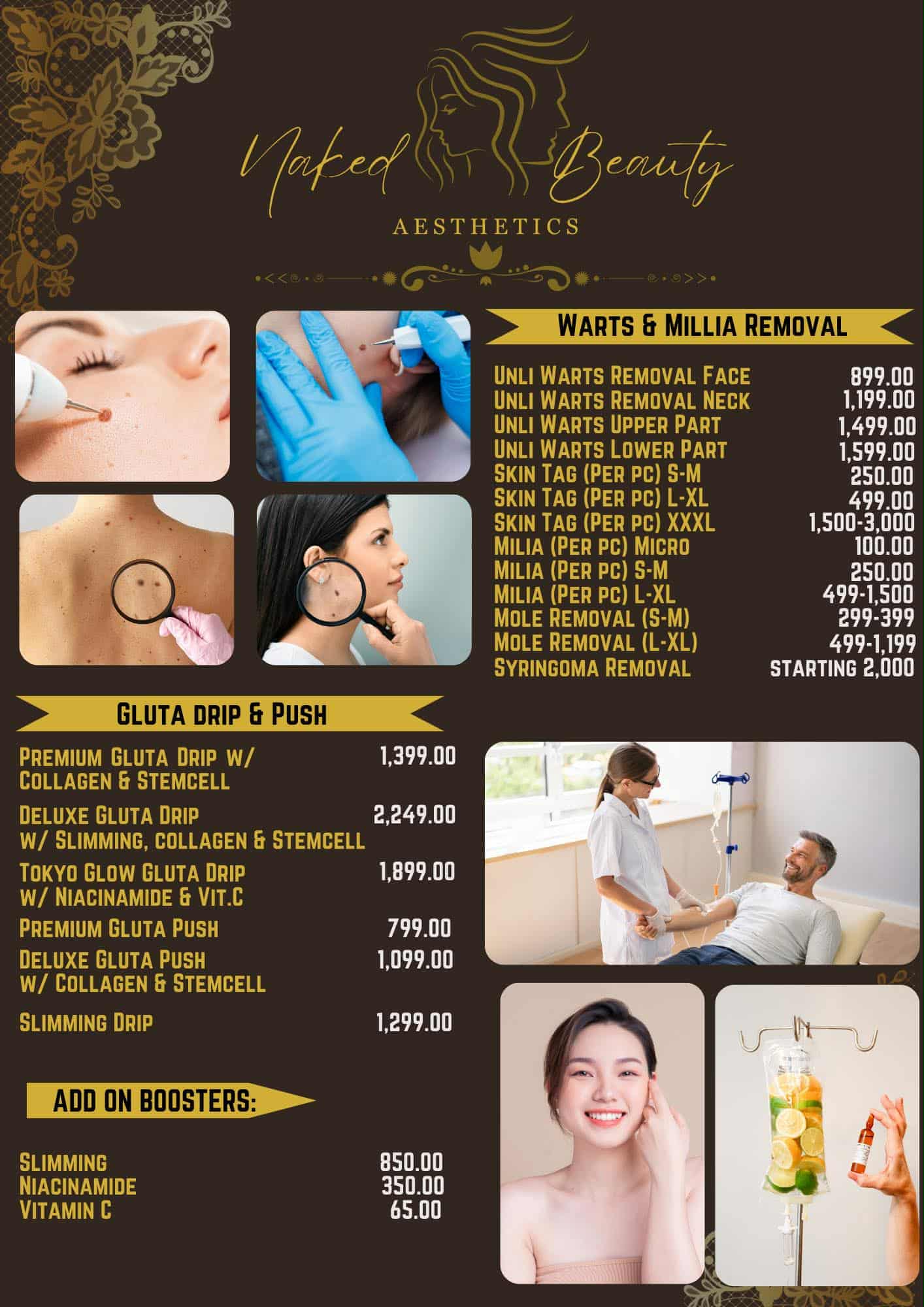 WARTS & GLUTA DRIP SERVISES